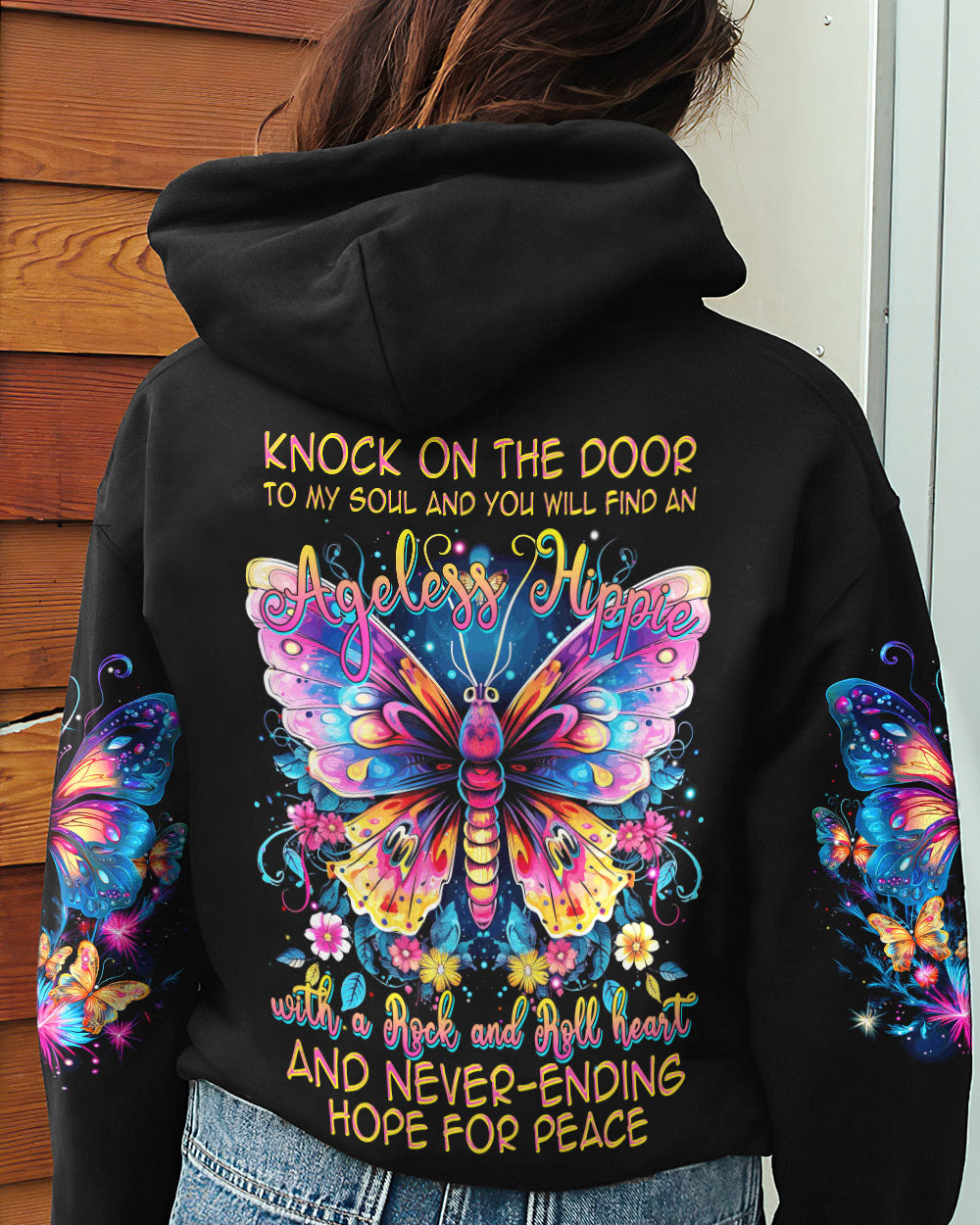 KNOCK ON THE DOOR TO MY SOUL BUTTERFLY ALL OVER PRINT - TYTM1406231
