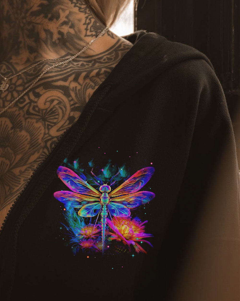 THE WORLD WILL KNOW PEACE DRAGONFLY ALL OVER PRINT - TYTM1407234