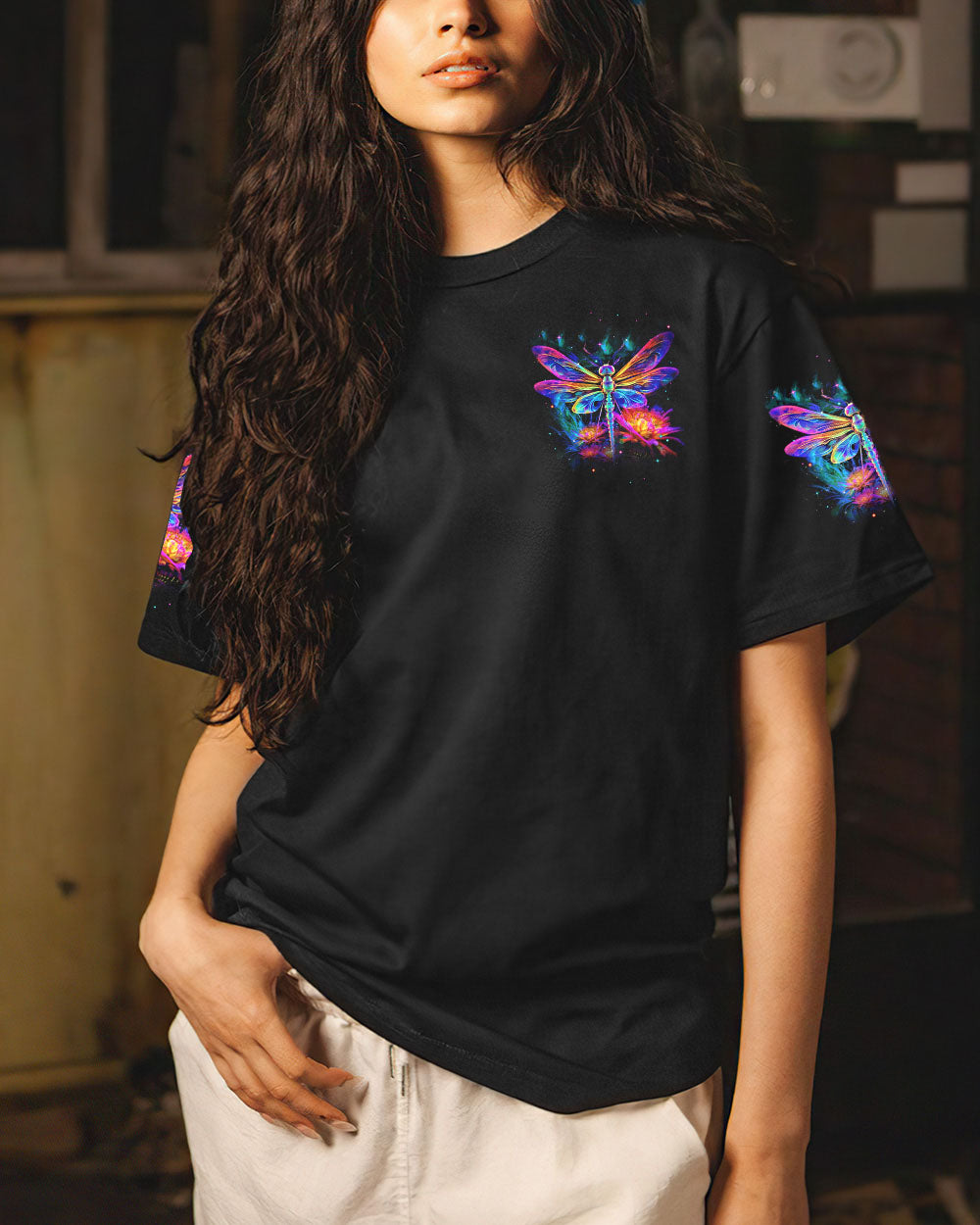 THE WORLD WILL KNOW PEACE DRAGONFLY ALL OVER PRINT - TYTM1407234