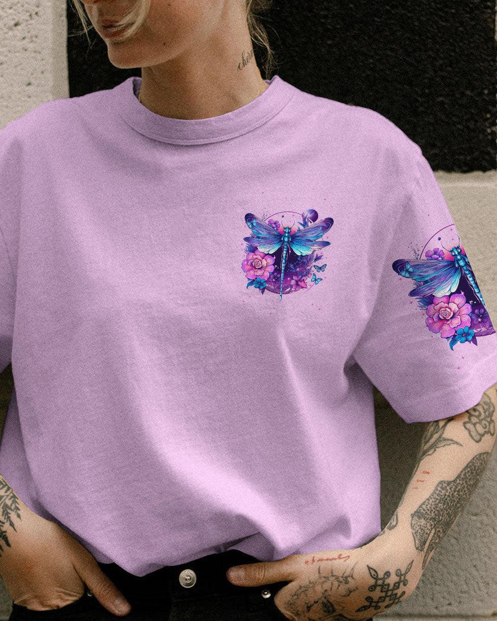 JUST BELIEVE DRAGONFLY ALL OVER PRINT - TYTM1408232