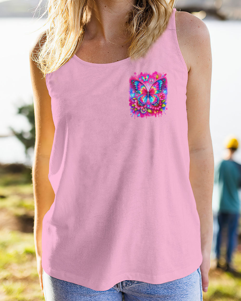 INNER POWER AND LOVE BUTTERFLY ALL OVER PRINT - TYTM1412233