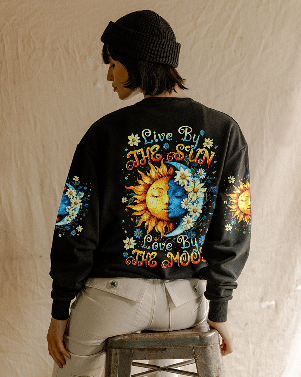 LIVE BY THE SUN LOVE BY THE MOON ALL OVER PRINT - TYTM1412241
