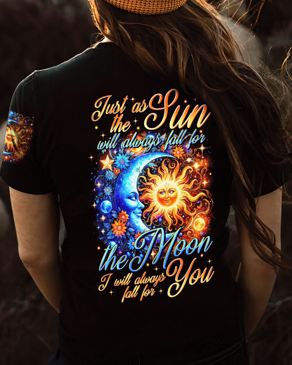 THE SUN WILL ALWAYS FALL FOR THE MOON ALL OVER PRINT - TYTM1501242