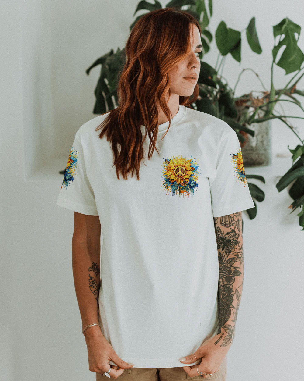 I'M JUST A VINTAGE SOUL SUNFLOWER ALL OVER PRINT - TYTM1501243