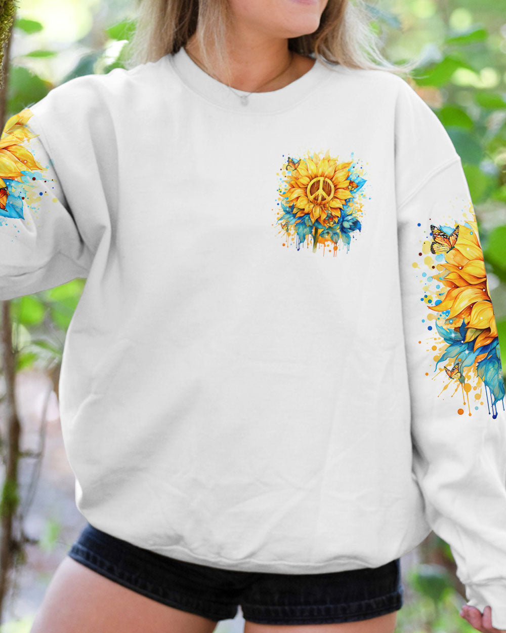 I'M JUST A VINTAGE SOUL SUNFLOWER ALL OVER PRINT - TYTM1501243