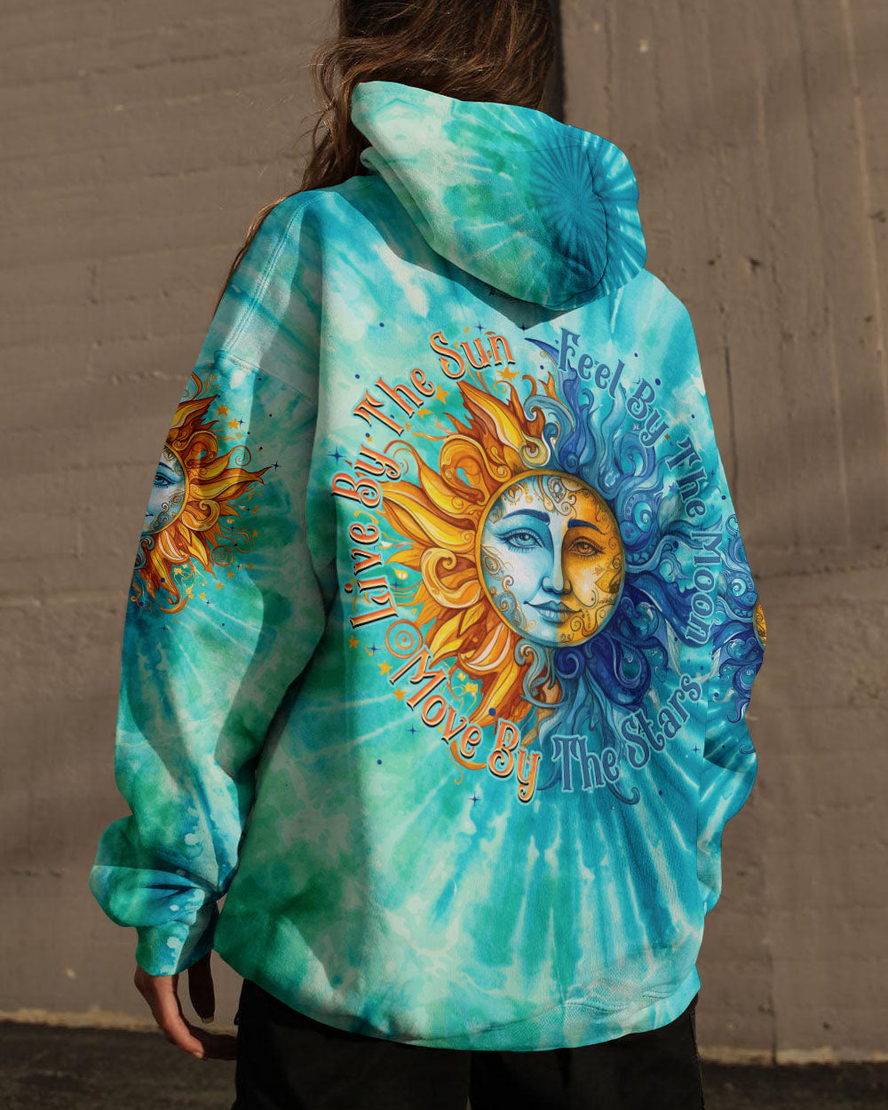 LIVE BY THE SUN TIE DYE ALL OVER PRINT - TYTM1508233