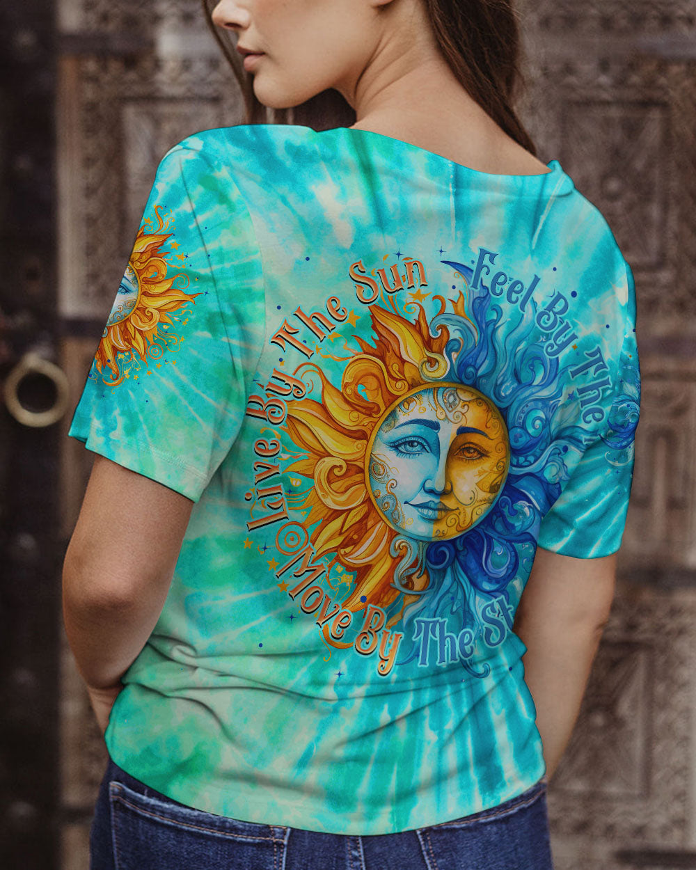 LIVE BY THE SUN TIE DYE ALL OVER PRINT - TYTM1508233