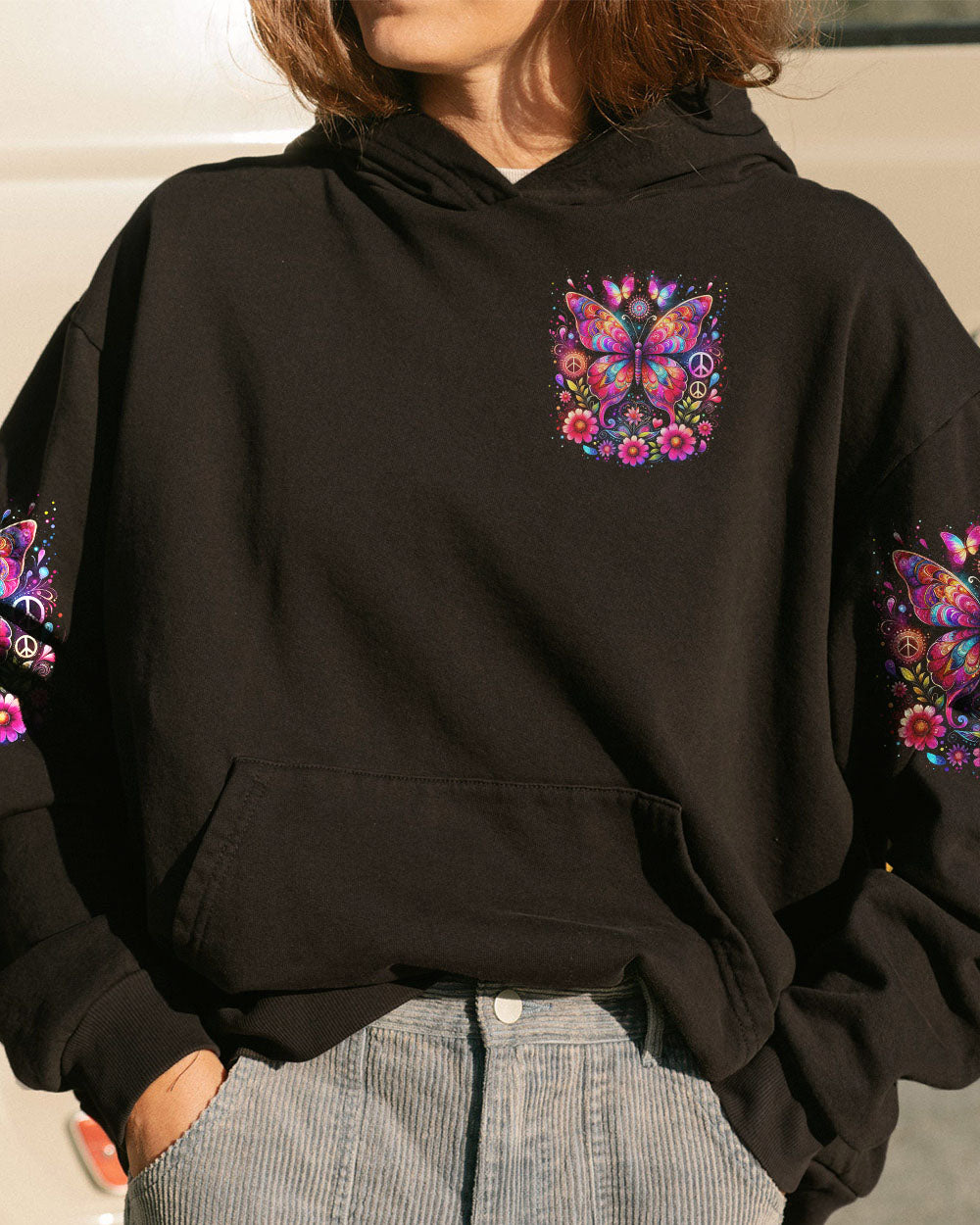 YOUR WINGS WERE READY BUTTERFLY ALL OVER PRINT - TYTM1512231