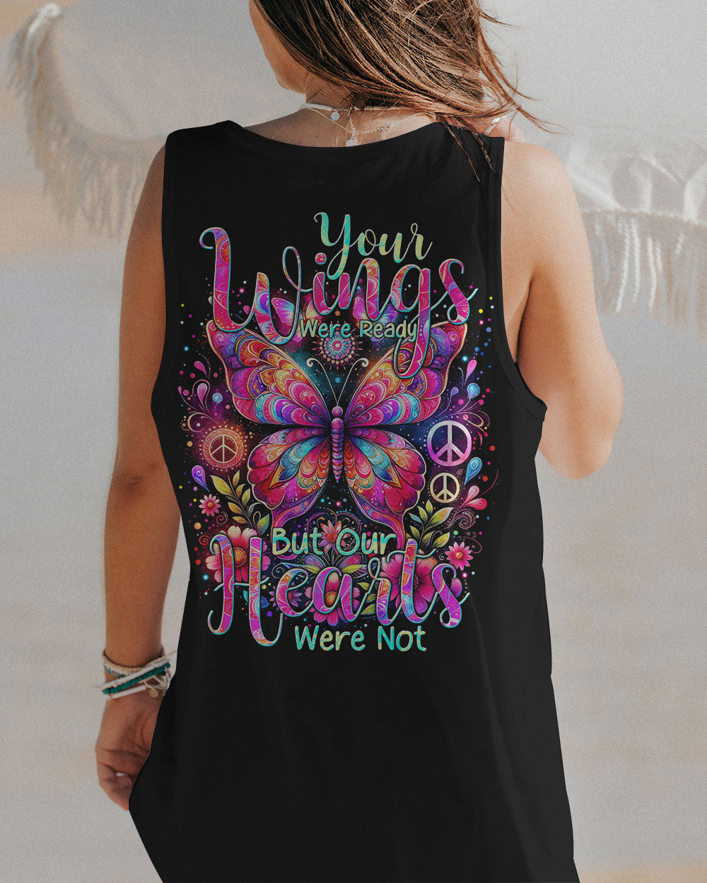 YOUR WINGS WERE READY BUTTERFLY ALL OVER PRINT - TYTM1512231