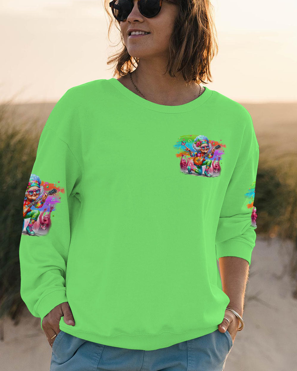 OLD HIPPIES ALL OVER PRINT - TYTM1704242