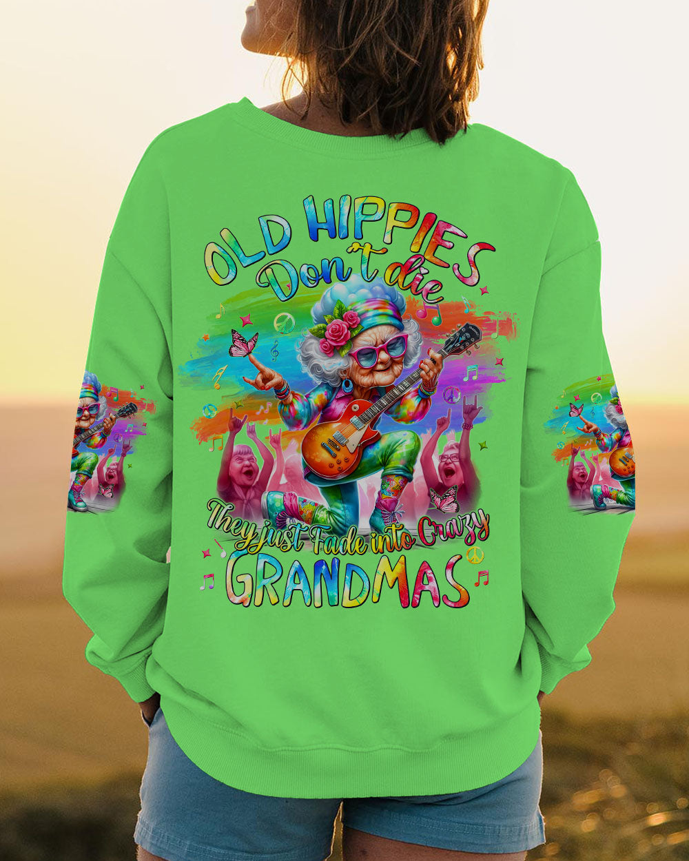 OLD HIPPIES ALL OVER PRINT - TYTM1704242