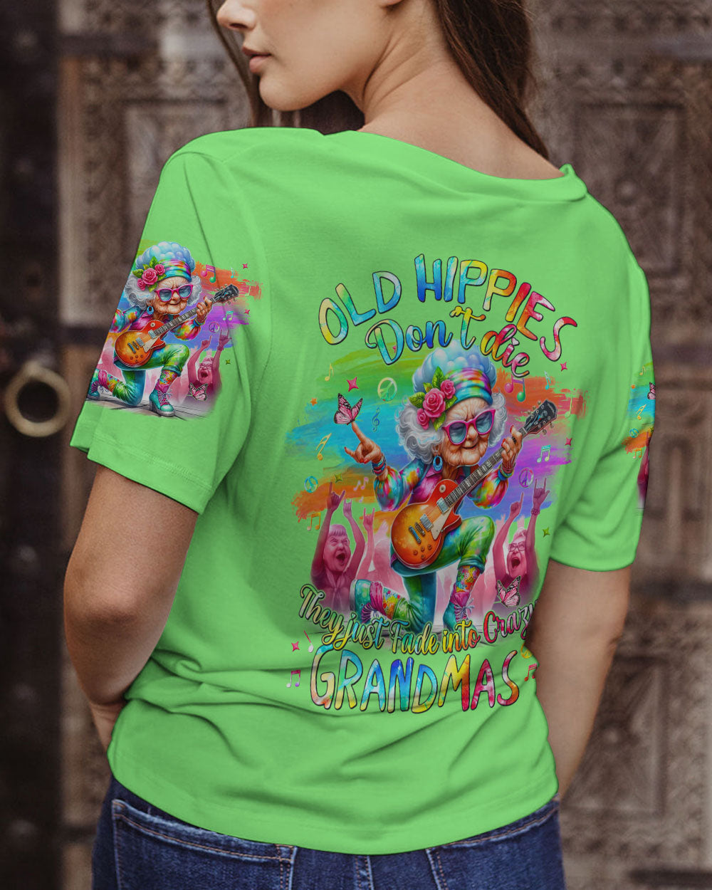 OLD HIPPIES ALL OVER PRINT - TYTM1704242