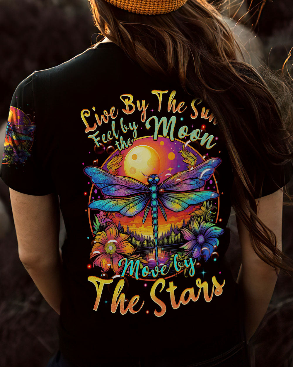 LIVE BY THE SUN DRAGONFLY ALL OVER PRINT - TYTM1707232