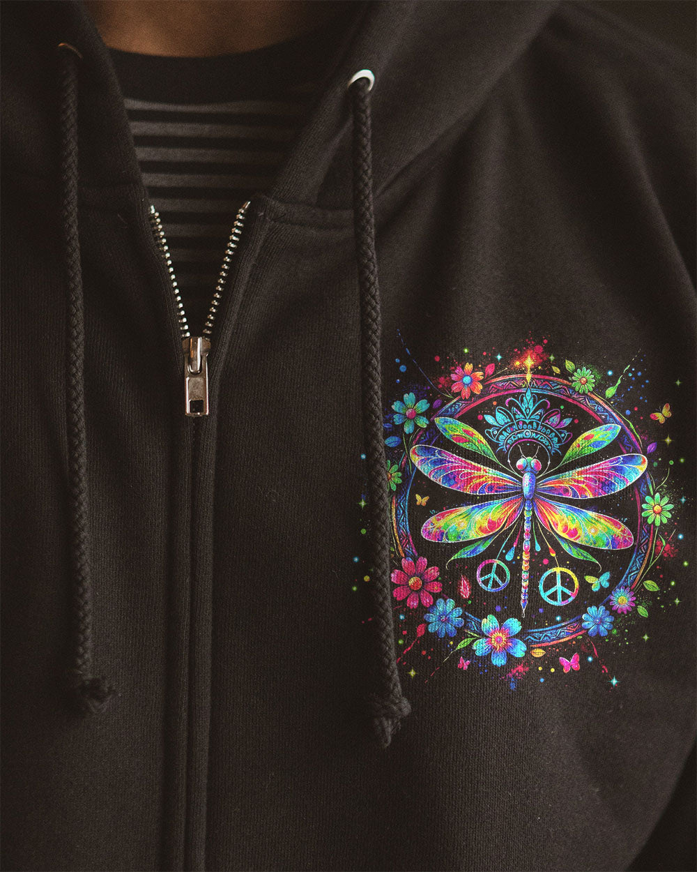 I'LL MEET YOU ON THE OTHER SIDE DRAGONFLY ALL OVER PRINT - TYTM1812231