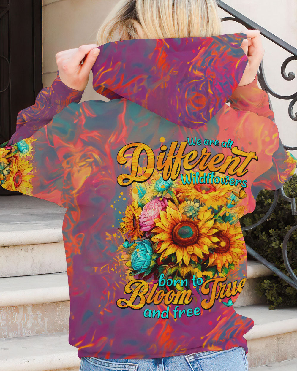 WE ARE ALL DIFFERENT WILDFLOWERS ALL OVER PRINT - TYTM2006233