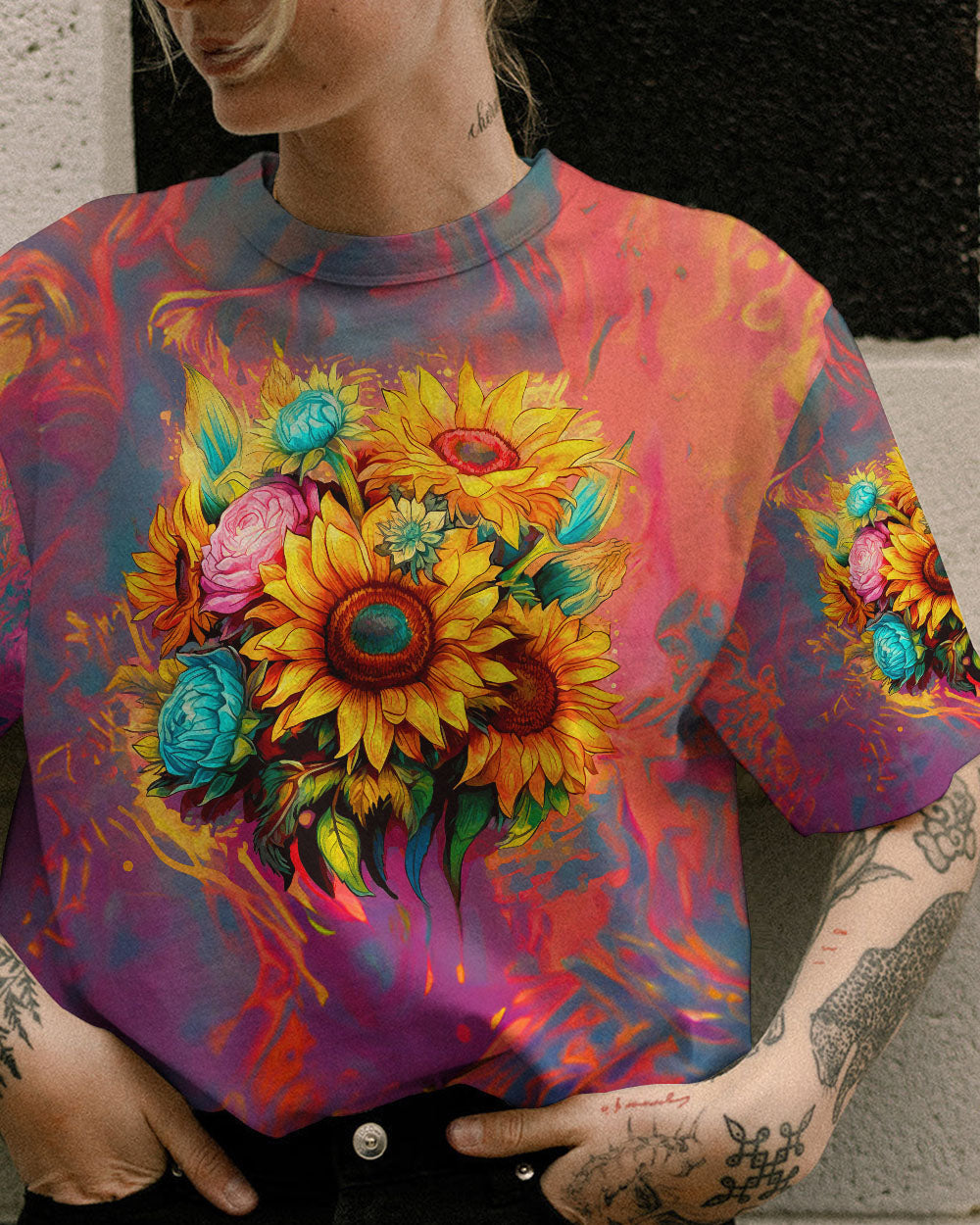 WE ARE ALL DIFFERENT WILDFLOWERS ALL OVER PRINT - TYTM2006233