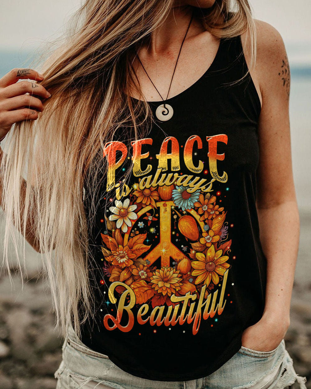 PEACE IS ALWAYS BEAUTIFUL ALL OVER PRINT - TYTM2007231