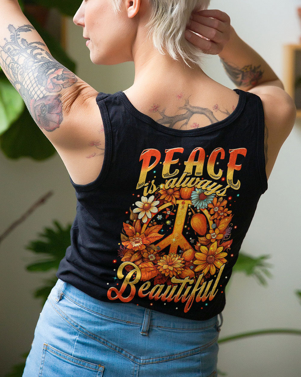 PEACE IS ALWAYS BEAUTIFUL ALL OVER PRINT - TYTM2007231