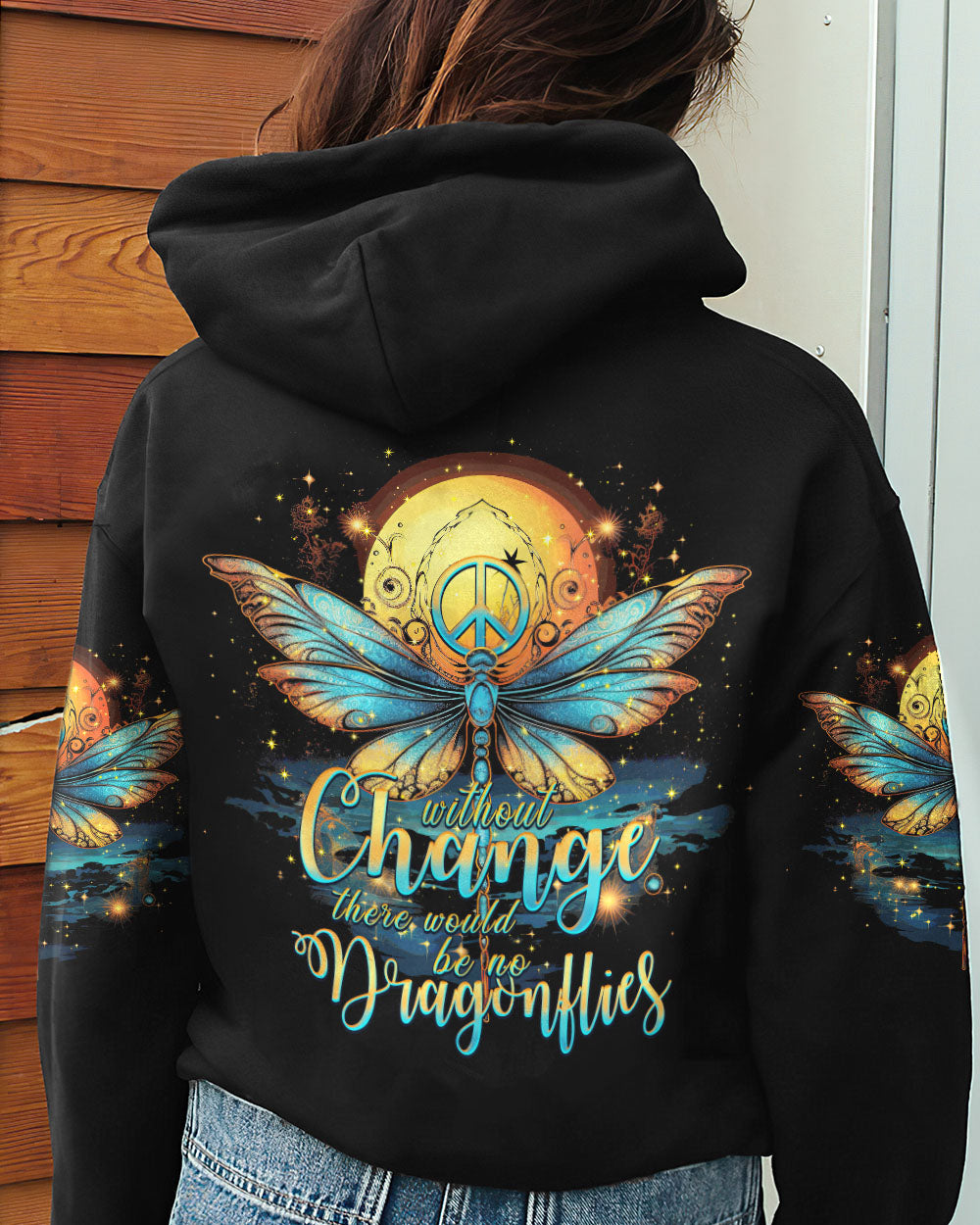 WITHOUT CHANGE NO DRAGONFLIES ALL OVER PRINT - TYTM2007232