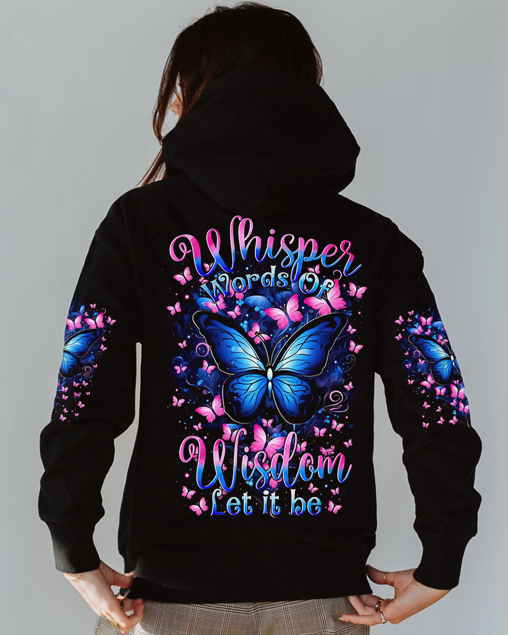 WHISPER WORDS OF WISDOM LET IT BE BUTTERFLY ALL OVER PRINT - TYTM2012242