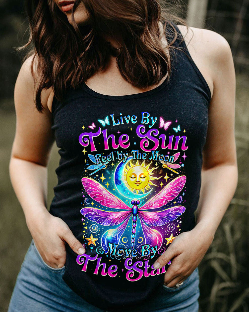 LIVE BY THE SUN DRAGONFLY ALL OVER PRINT - TYTM2102253