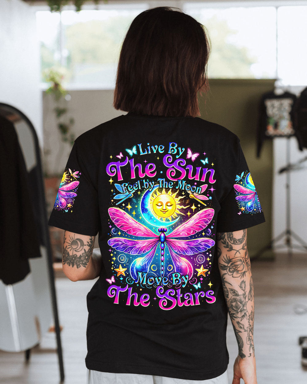 LIVE BY THE SUN DRAGONFLY ALL OVER PRINT - TYTM2102253