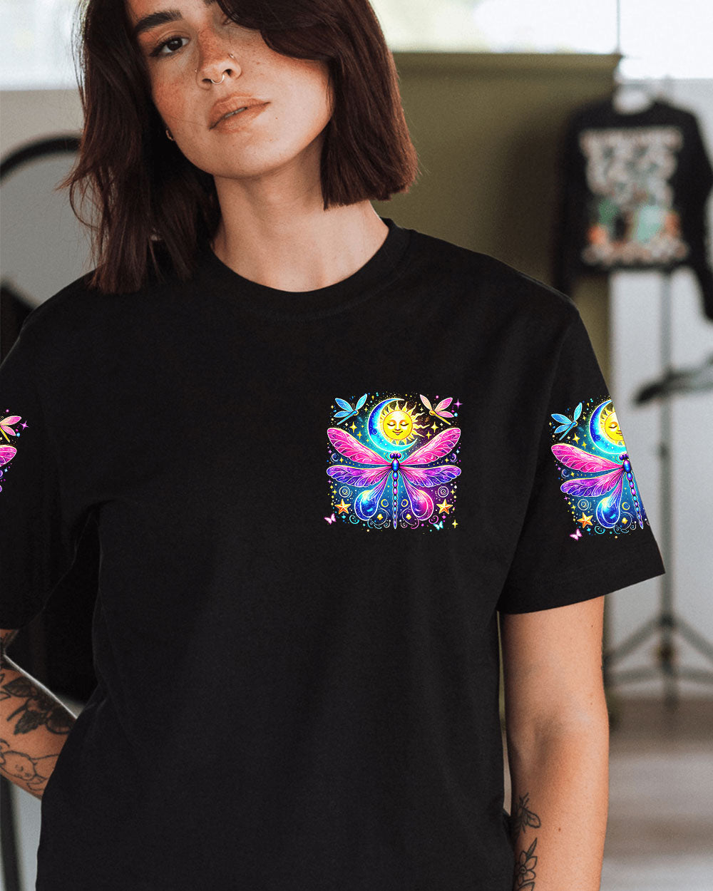 LIVE BY THE SUN DRAGONFLY ALL OVER PRINT - TYTM2102253