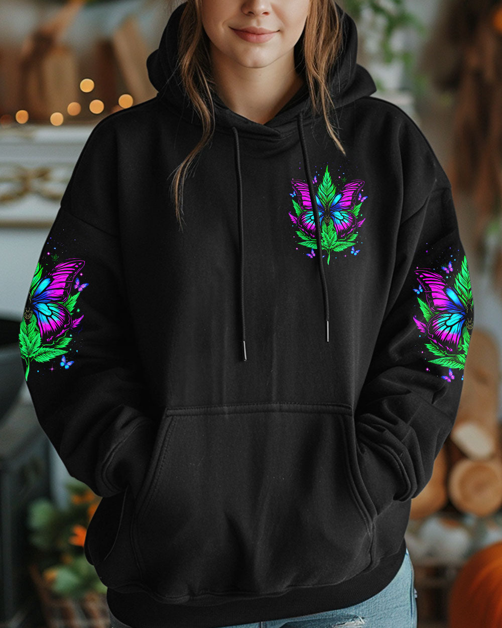 WHISPER WORDS OF WISDOM LET IT BE BUTTERFLY ALL OVER PRINT - TYTM2104253