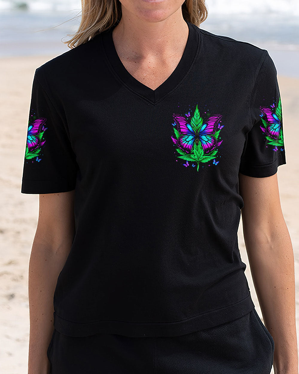 WHISPER WORDS OF WISDOM LET IT BE BUTTERFLY ALL OVER PRINT - TYTM2104253