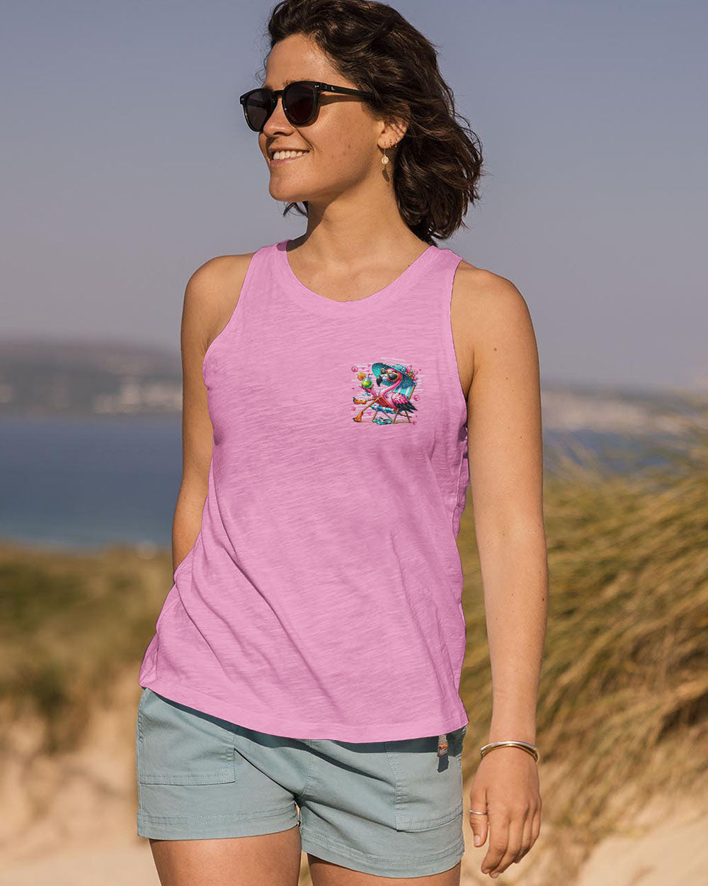 I'M JUST FANCY FLAMINGO ALL OVER PRINT - TYTM2205244