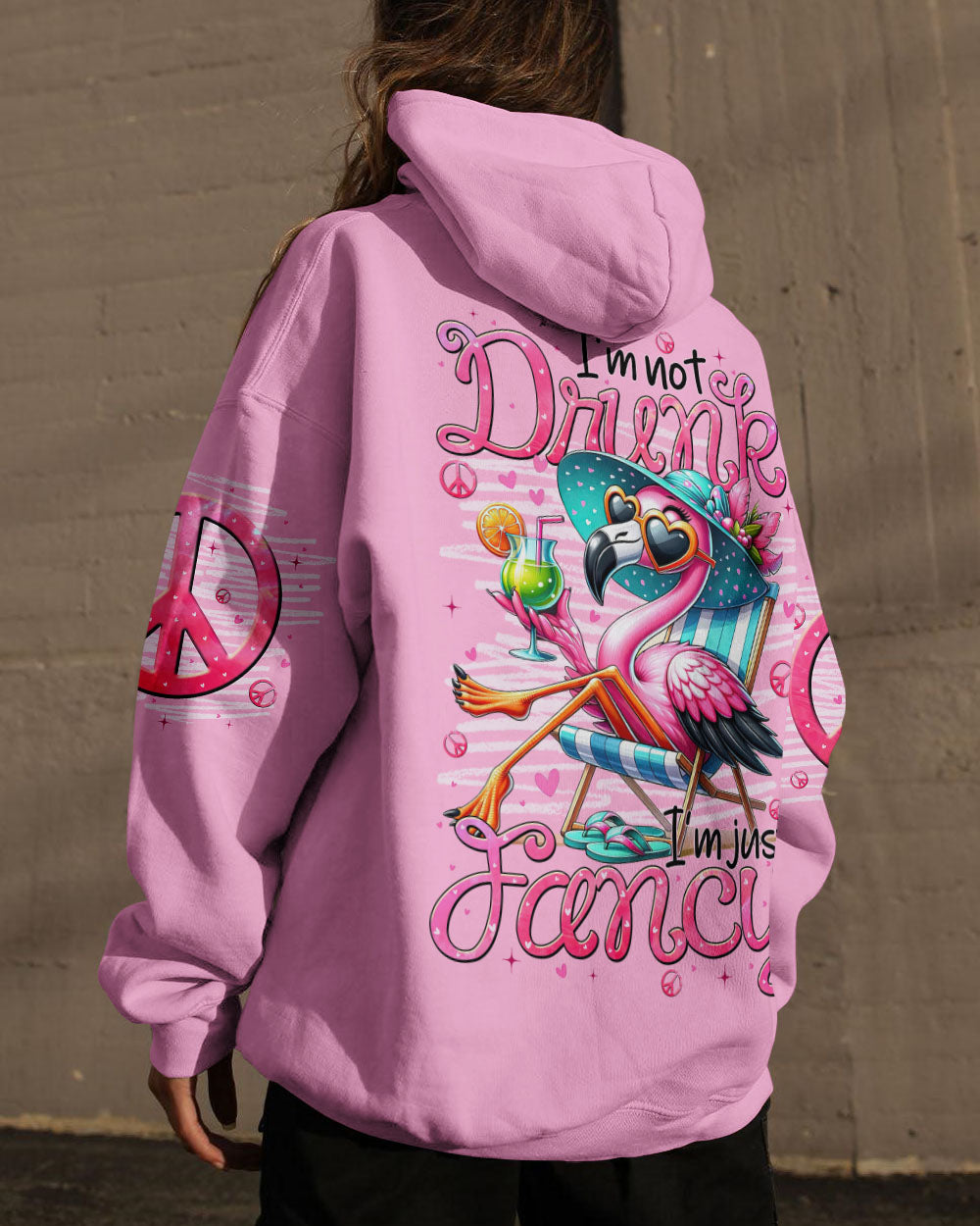 I'M JUST FANCY FLAMINGO ALL OVER PRINT - TYTM2205244