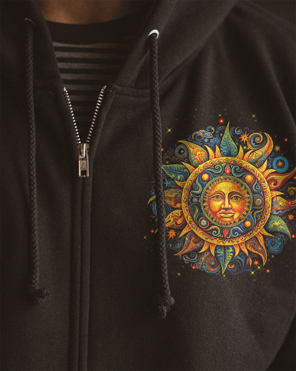 LIVE BY THE SUN MANDALA ALL OVER PRINT - TYTM2208234