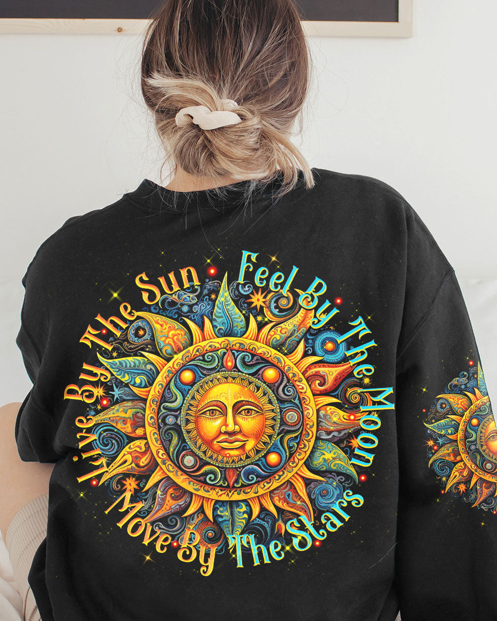 LIVE BY THE SUN MANDALA ALL OVER PRINT - TYTM2208234