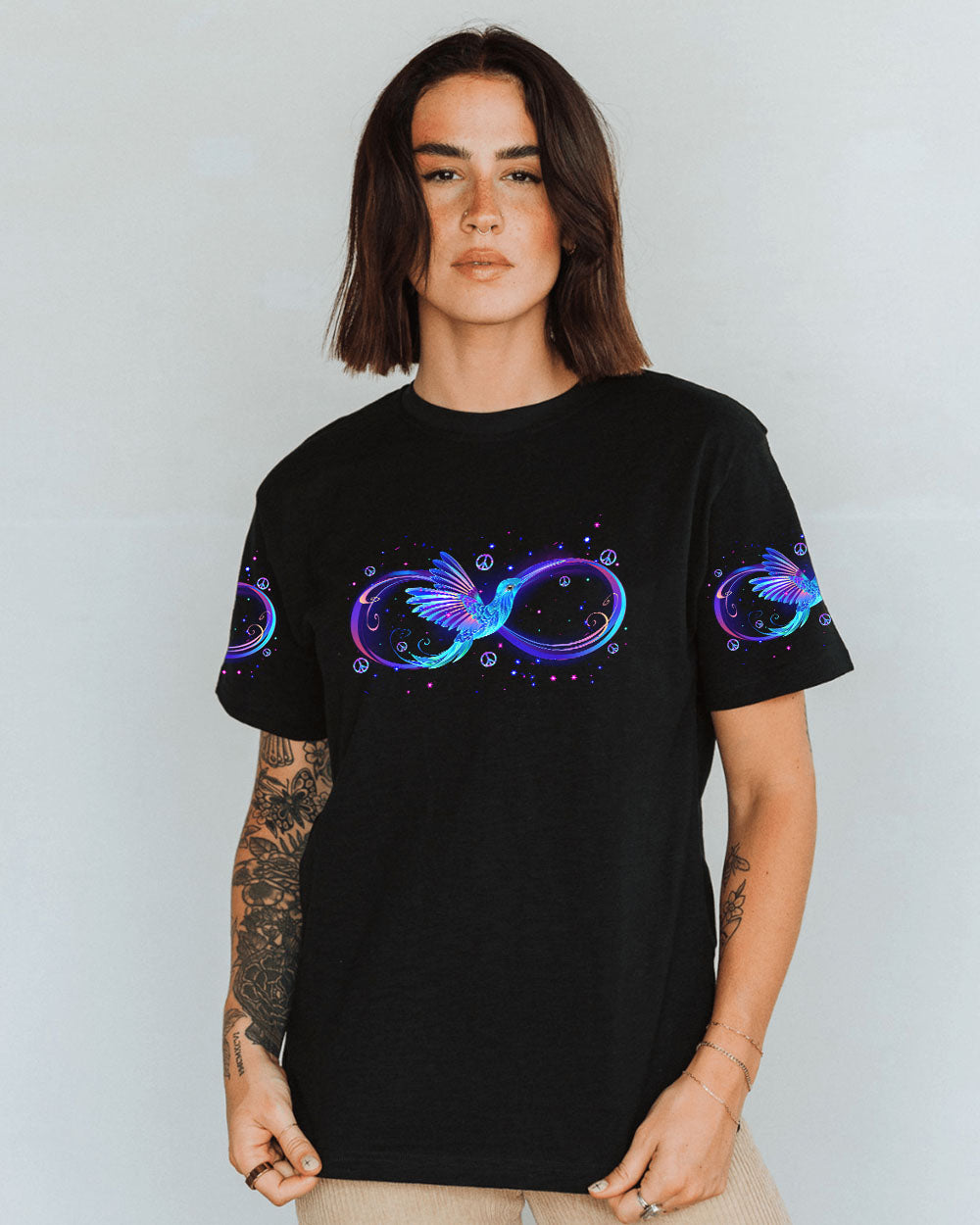 JUST BREATHE HUMMINGBIRD ALL OVER PRINT - TYTM2304243