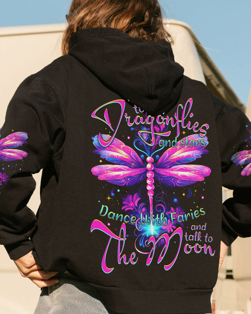 MAY YOU TOUCH DRAGONFLIES AND STARS ALL OVER PRINT - TYTM2306231