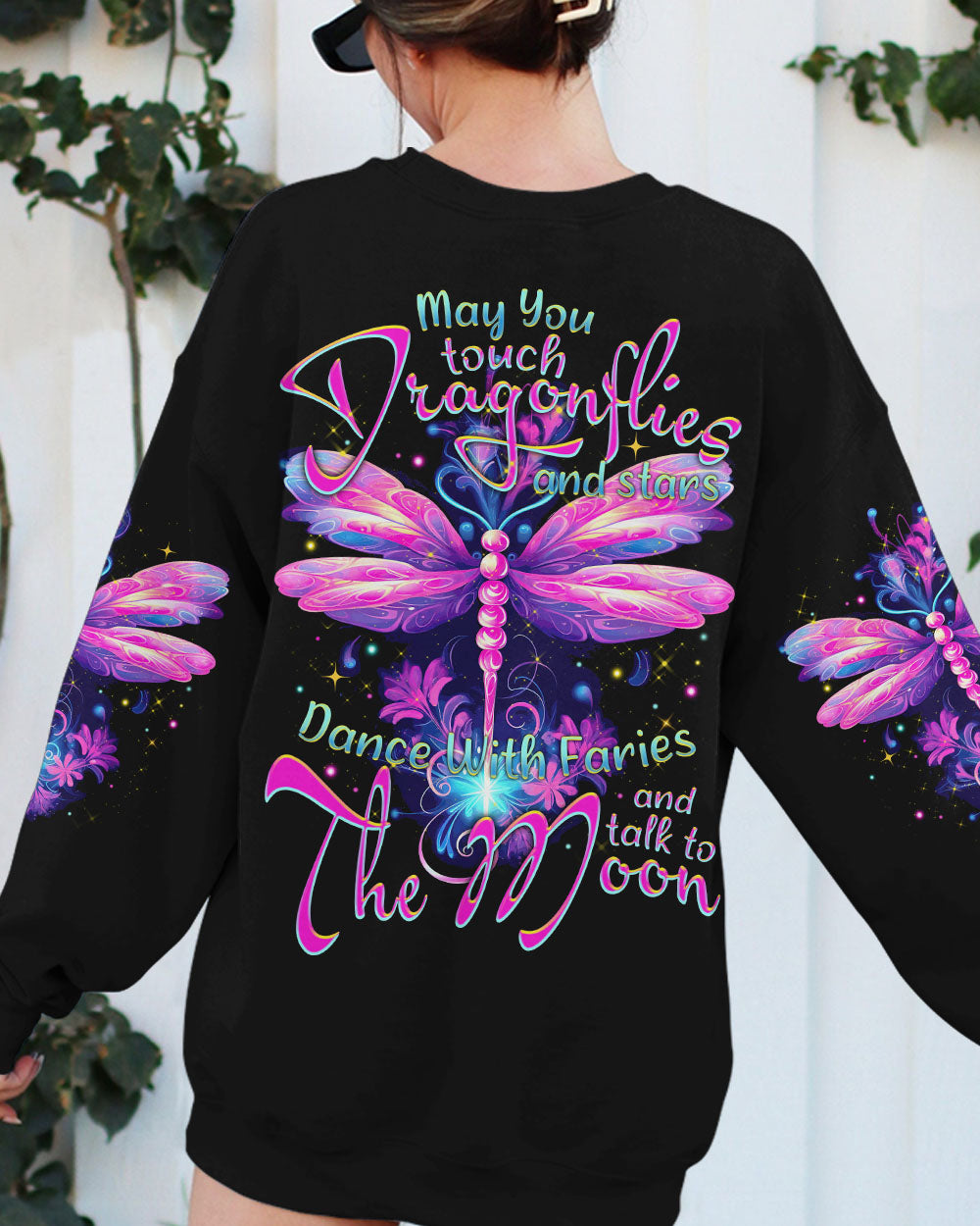 MAY YOU TOUCH DRAGONFLIES AND STARS ALL OVER PRINT - TYTM2306231