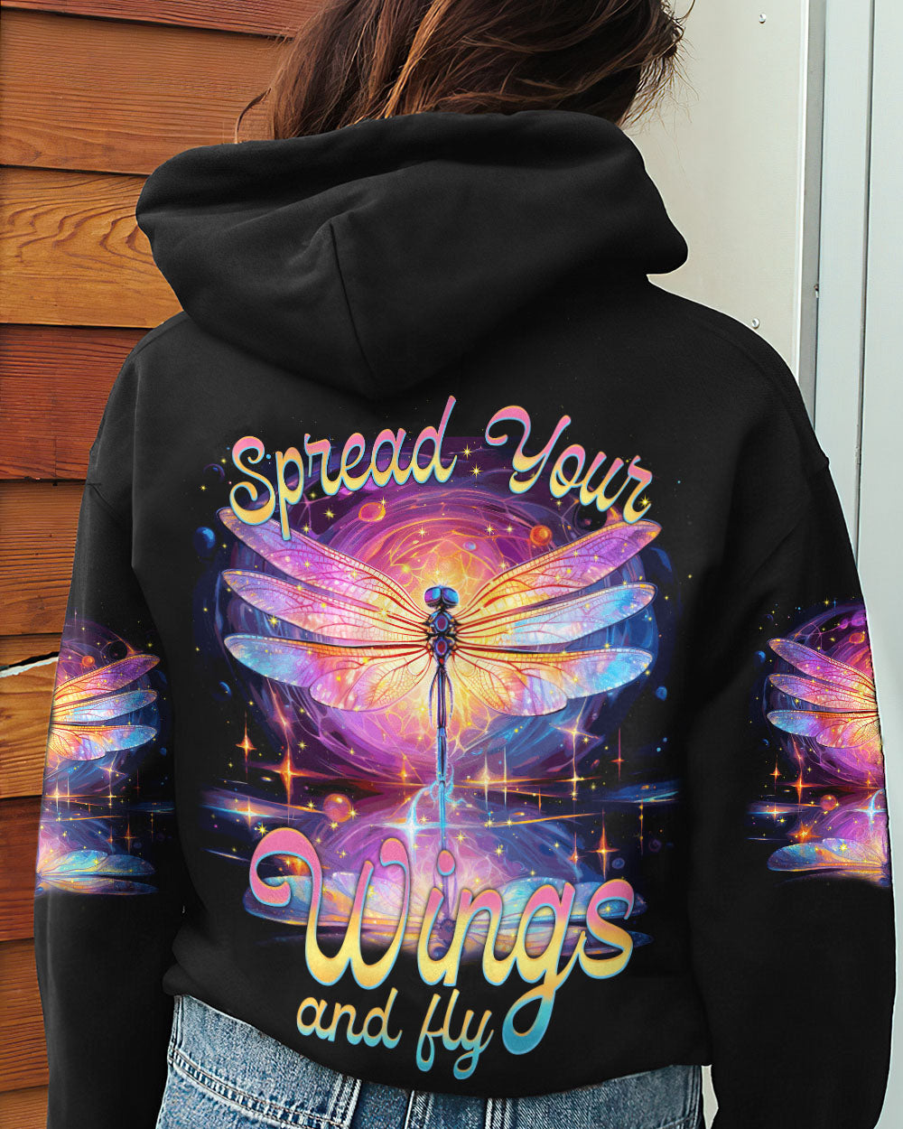 SPREAD YOUR WINGS AND FLY ALL OVER PRINT - TYTM2407234