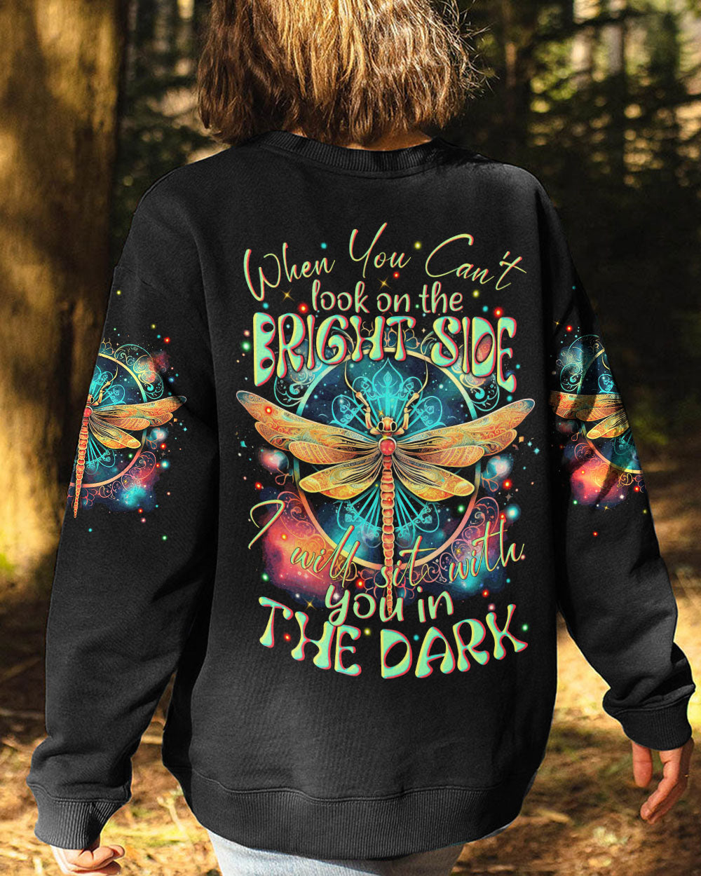 SIT WITH YOU IN THE DARK DRAGONFLY ALL OVER PRINT - TYTM2408232