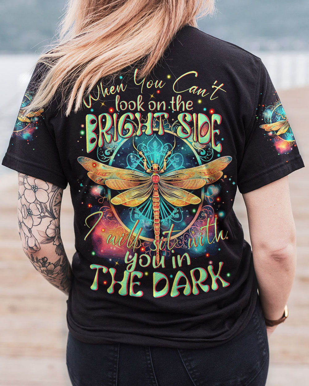 SIT WITH YOU IN THE DARK DRAGONFLY ALL OVER PRINT - TYTM2408232