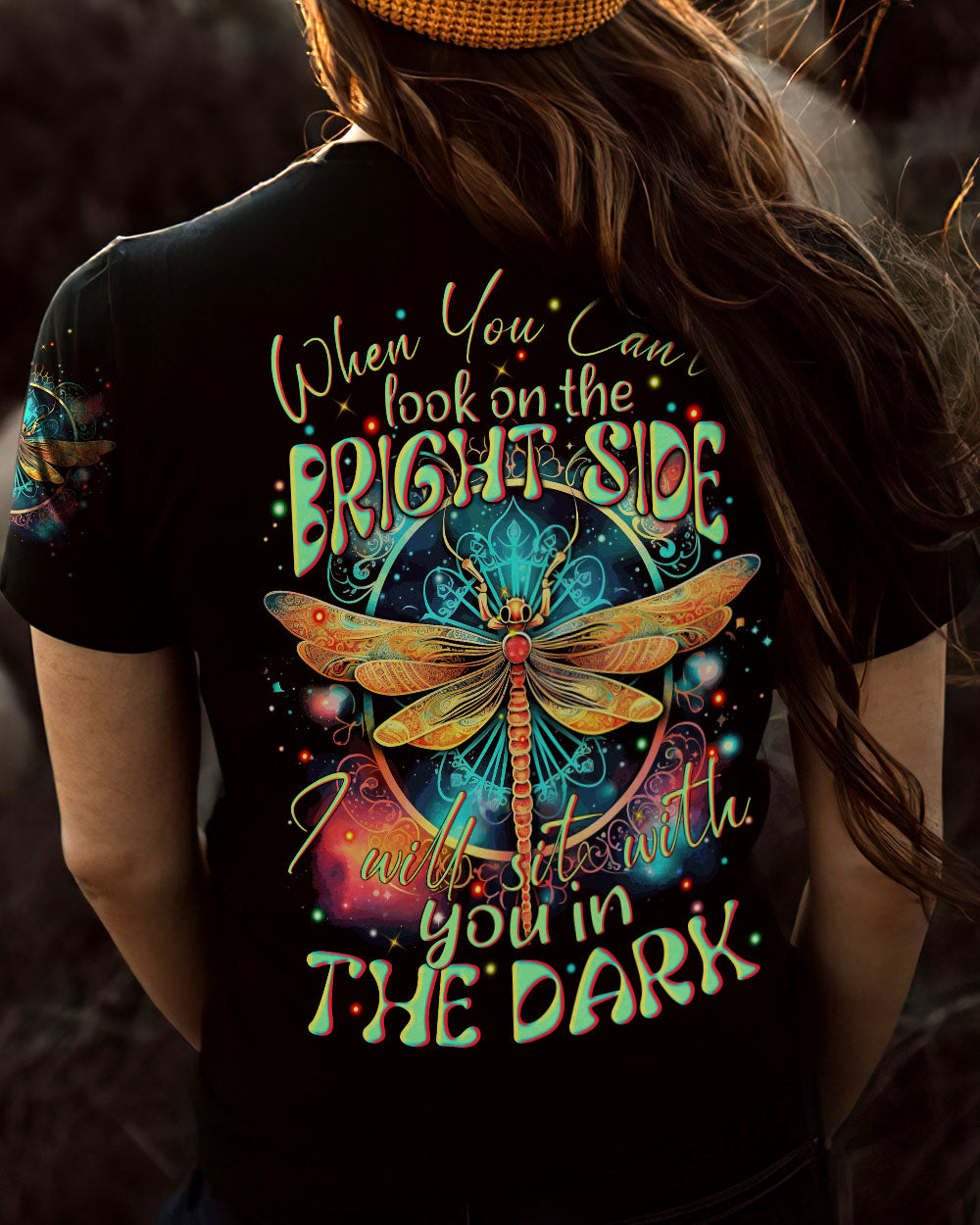 SIT WITH YOU IN THE DARK DRAGONFLY ALL OVER PRINT - TYTM2408232