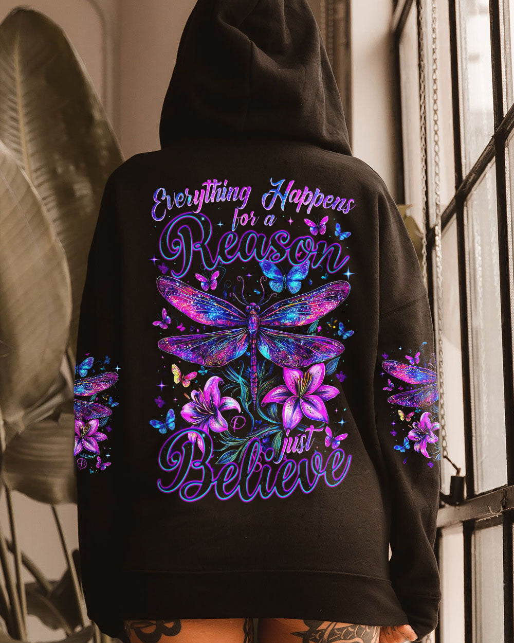 JUST BELIEVE DRAGONFLY ALL OVER PRINT - TYTM2502252