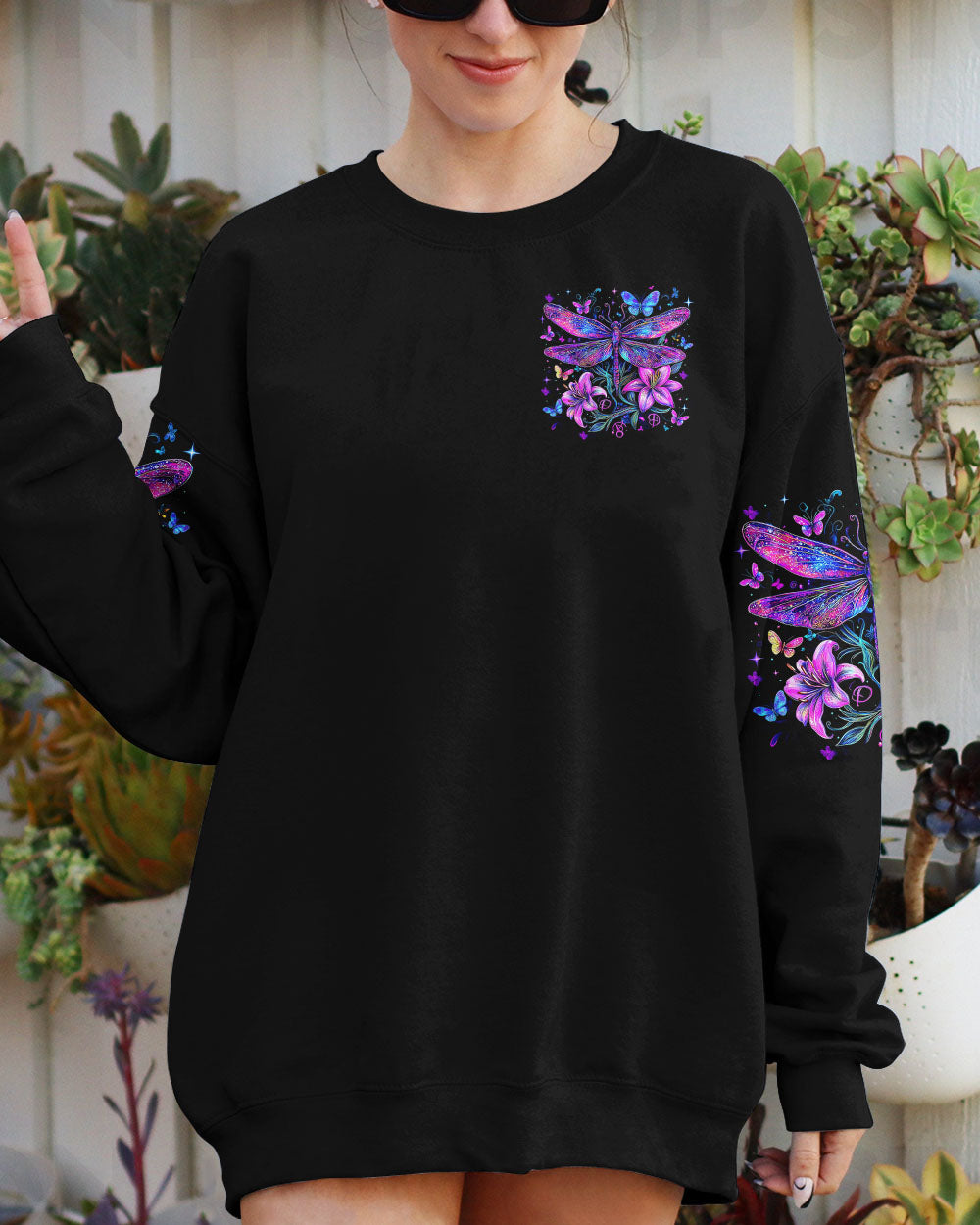 JUST BELIEVE DRAGONFLY ALL OVER PRINT - TYTM2502252