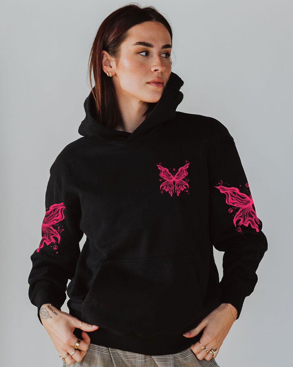 WHISPER WORDS OF WISDOM LET IT BE BUTTERFLY ALL OVER PRINT - TYTM2504252