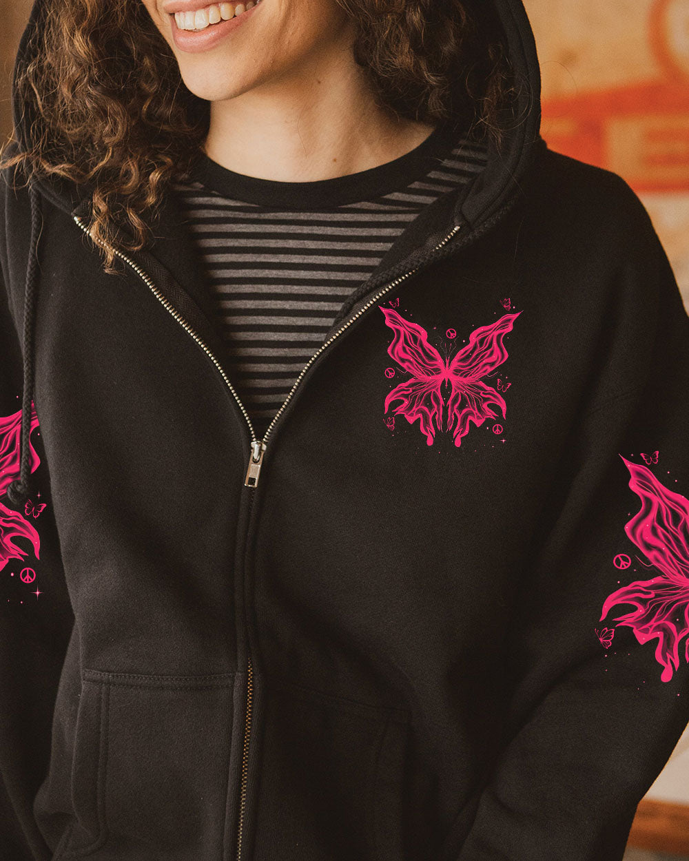 WHISPER WORDS OF WISDOM LET IT BE BUTTERFLY ALL OVER PRINT - TYTM2504252