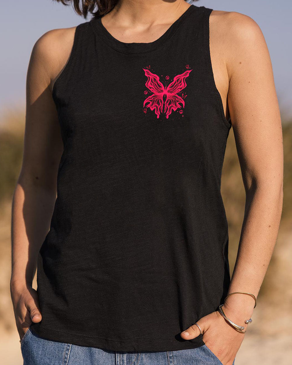 WHISPER WORDS OF WISDOM LET IT BE BUTTERFLY ALL OVER PRINT - TYTM2504252