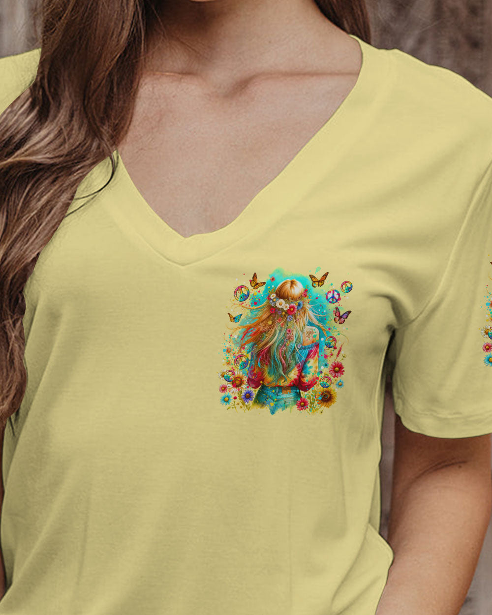 I'M A PEACE AND LOVE TIE DYE ALL OVER PRINT - TYTM2512232