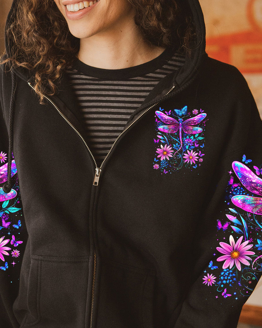 HIPPIE SOUL DRAGONFLY ALL OVER PRINT - TYTM2602252