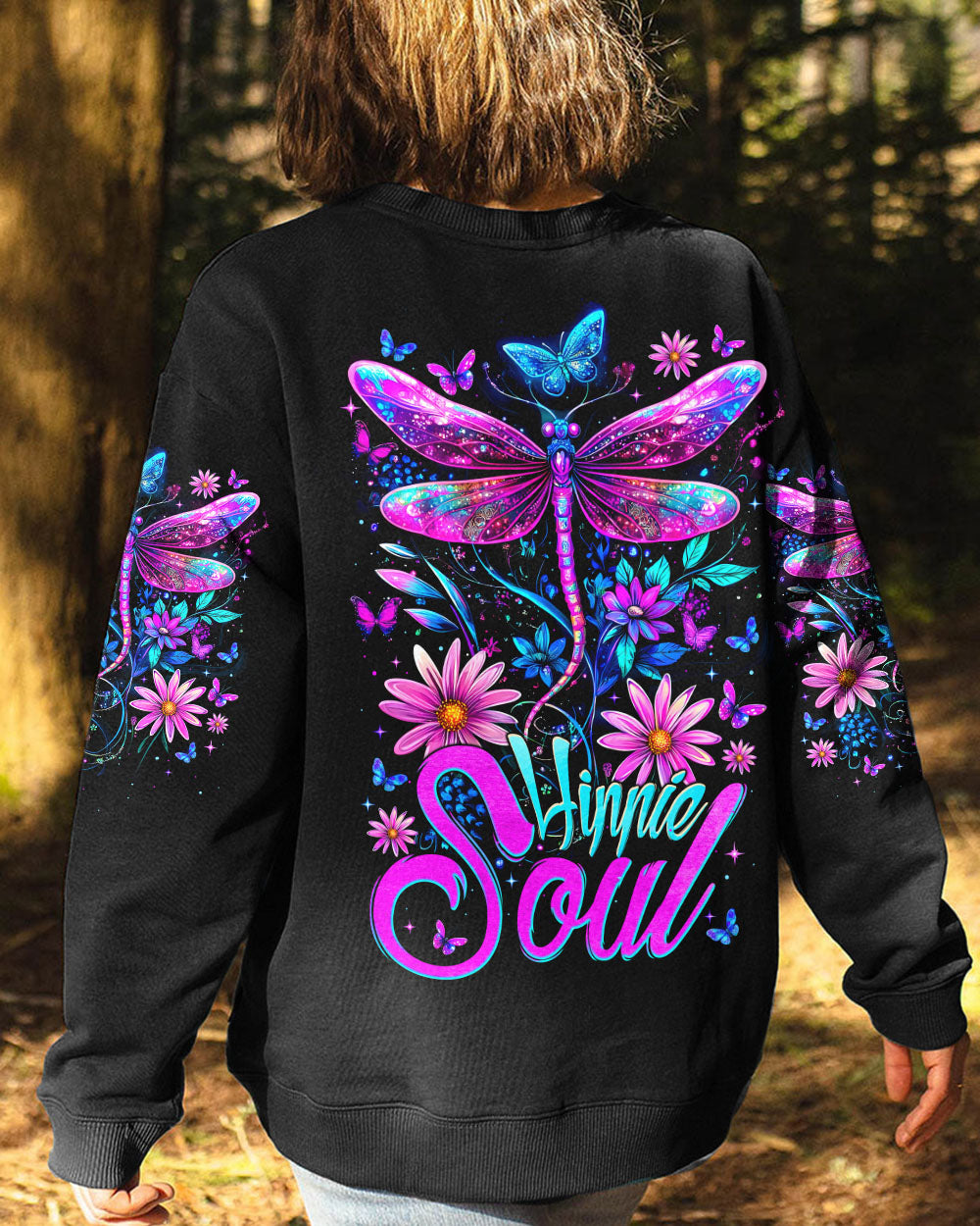HIPPIE SOUL DRAGONFLY ALL OVER PRINT - TYTM2602252