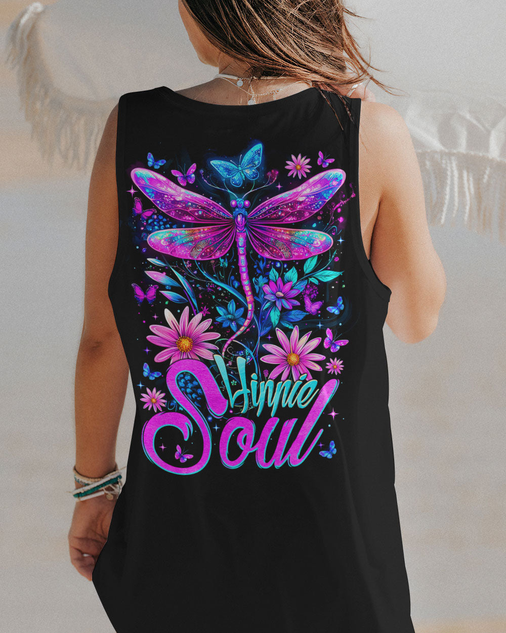HIPPIE SOUL DRAGONFLY ALL OVER PRINT - TYTM2602252