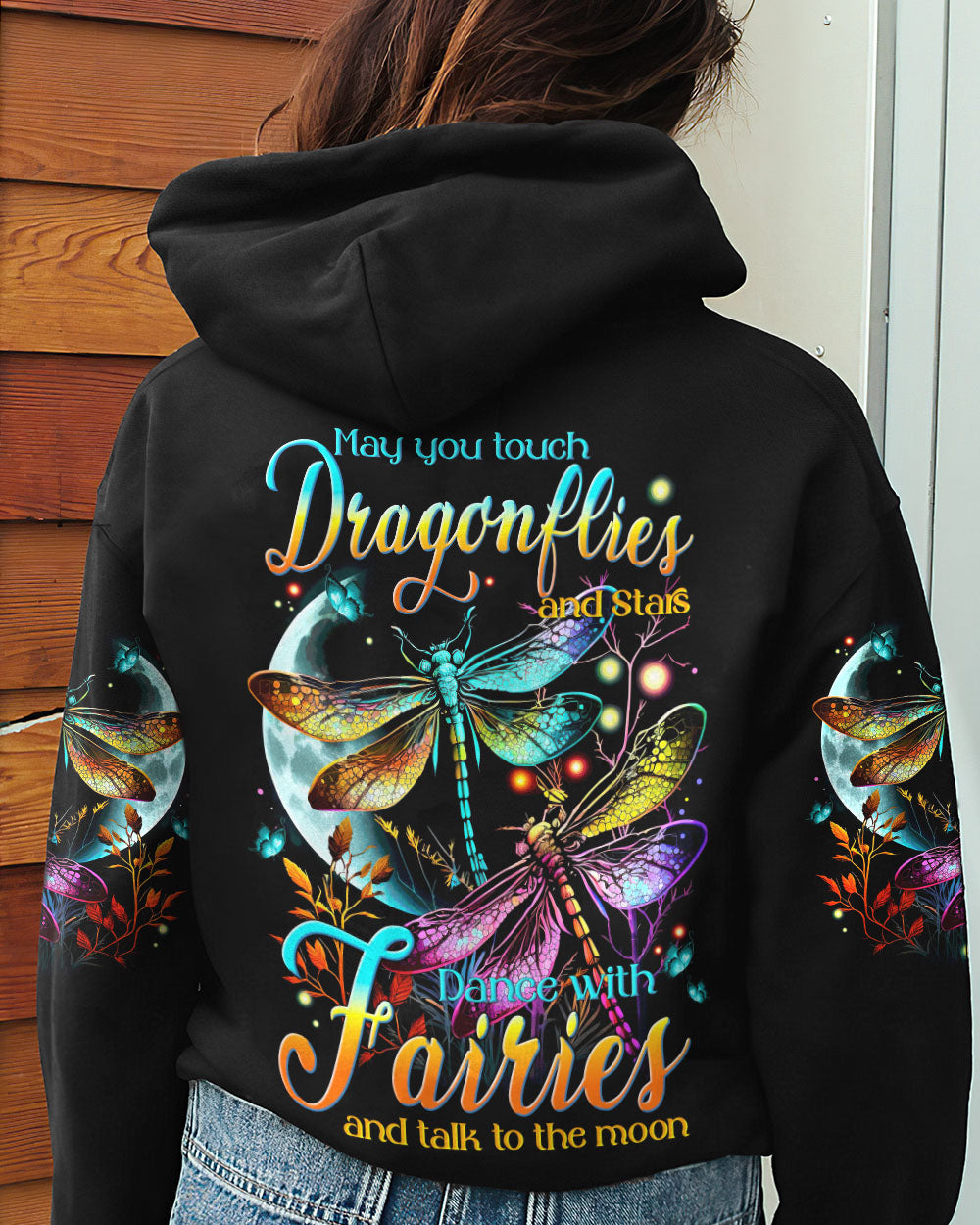 MAY YOU TOUCH DRAGONFLIES AND STARS ALL OVER PRINT - TYTM2605231